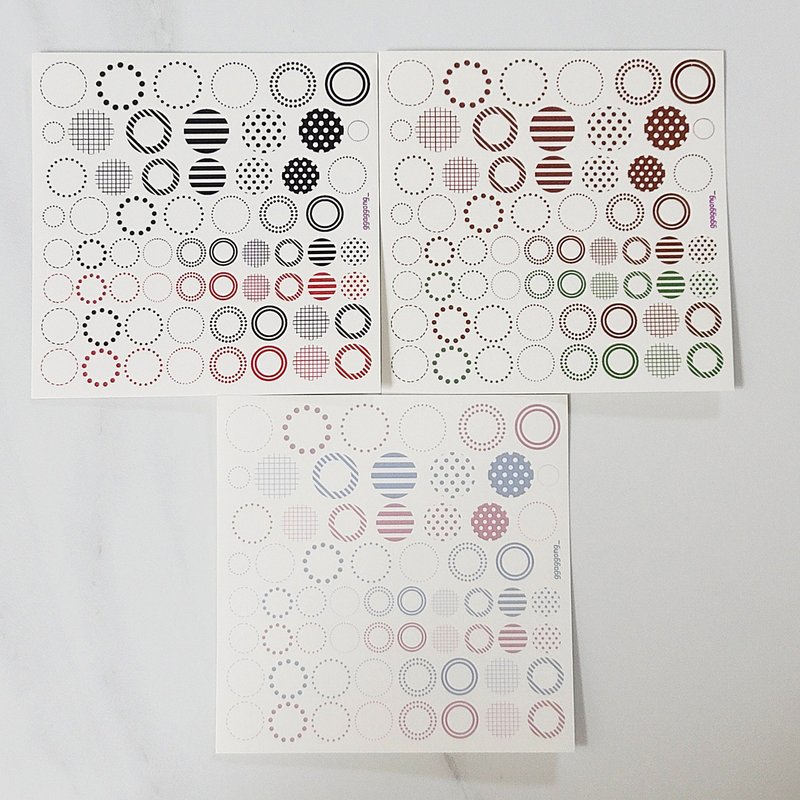 round sticker - สติกเกอร์ - วัสดุอื่นๆ 