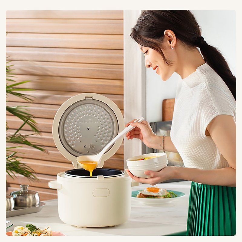 【免運】善思電飯煲家用3L升3-4-6人多功能小型電飯鍋 - 廚具 - 其他材質 