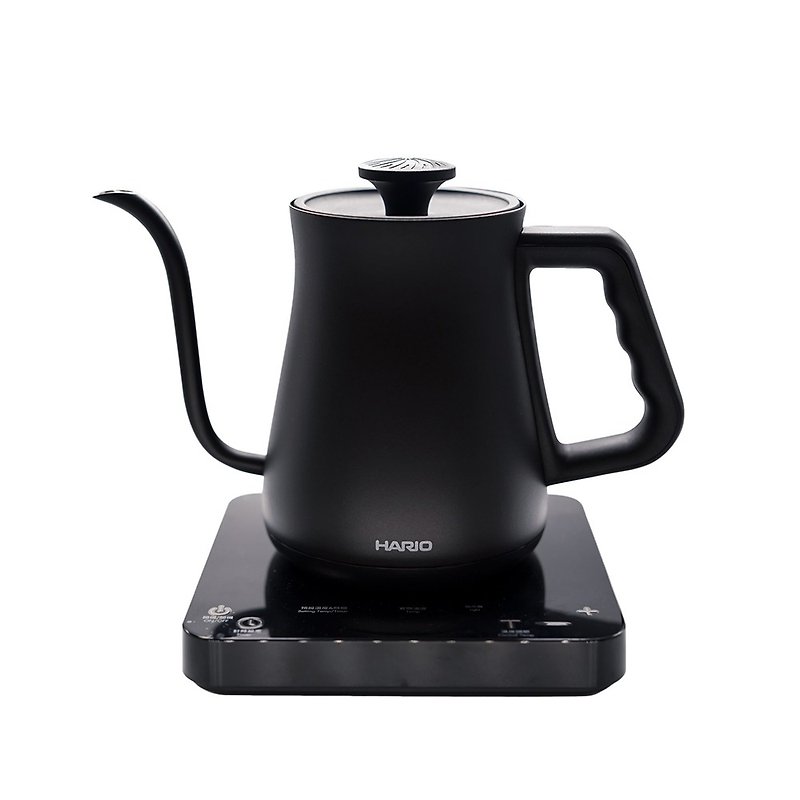 【HARIO】阿爾法控溫細口壺 黑/EKA-65-B-TW - 咖啡壺/咖啡器具 - 不鏽鋼 黑色