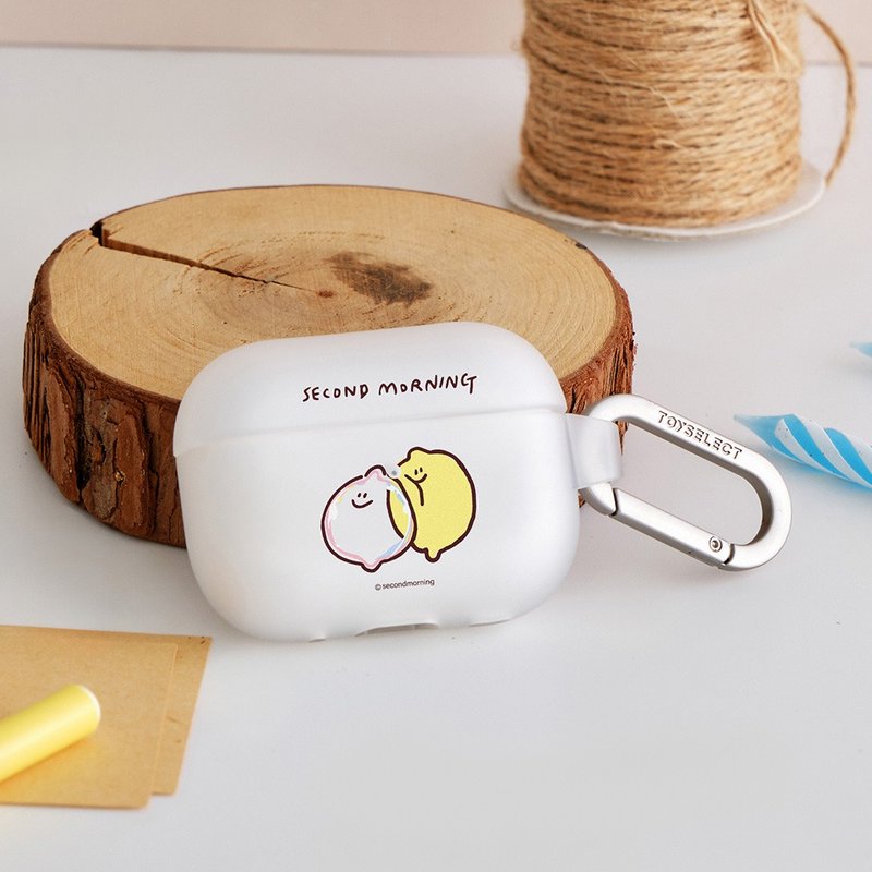 Second Morning Bubble Lemon Strong Anti-fall AirPods Protective Case - ที่เก็บหูฟัง - พลาสติก หลากหลายสี