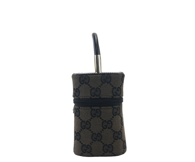 日本直送 名牌中古包 】GUCCI グッチ GGキャンバス バニティ ミニ
