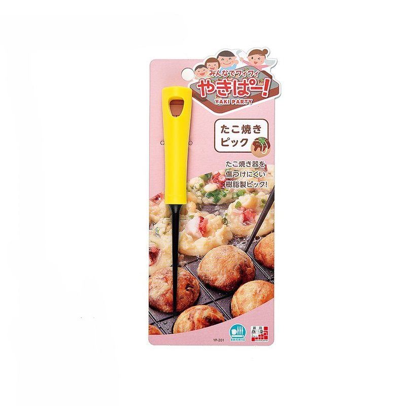 【日本下村工業Shimomura】日本製耐熱章魚燒叉具  YP-201 - 廚具 - 其他人造纖維 黃色