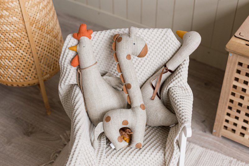 Baby toys, Baby shower, Baby gifts, Linen toy, Stuffed toy, Stuffed animal, Doll - 寶寶/兒童玩具/玩偶 - 環保材質 多色
