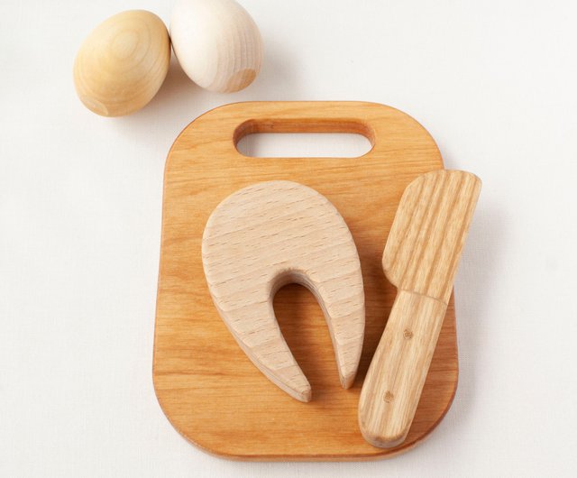 Wooden Cutting Board for Kids