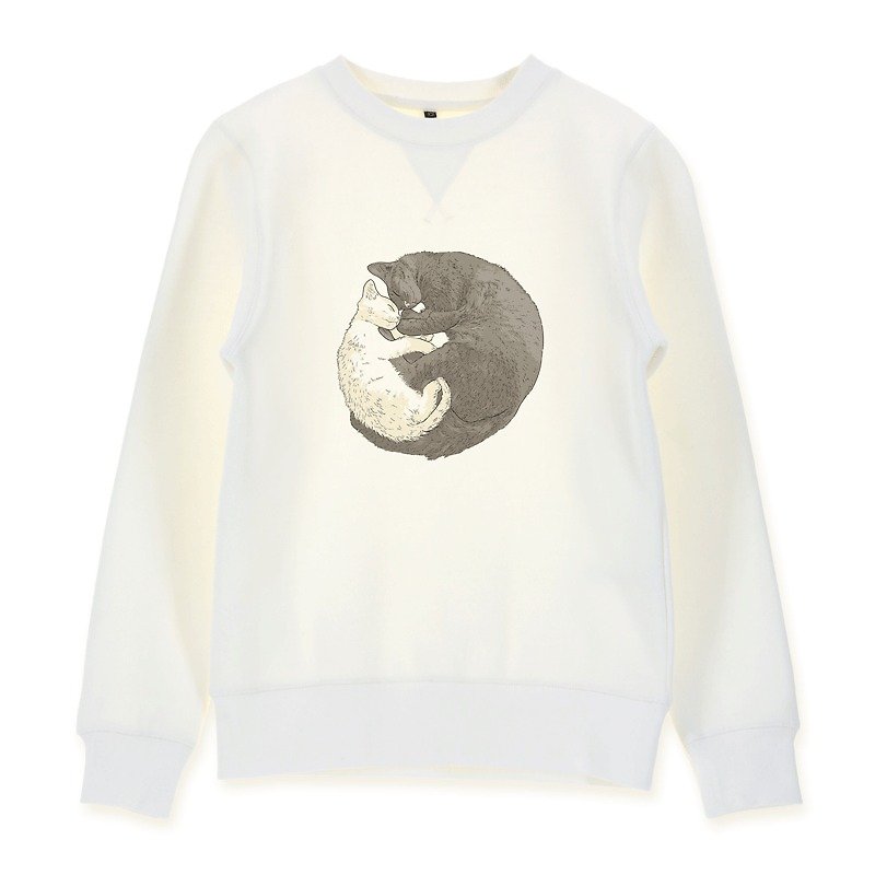 AMO®Original cotton adult Sweater/AKE/Huggy Cats - เสื้อแจ็คเก็ต - ผ้าฝ้าย/ผ้าลินิน 