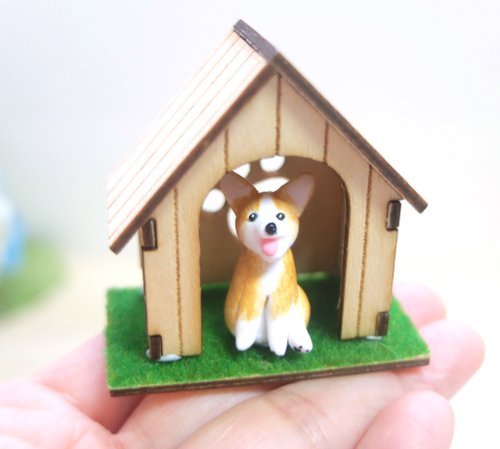 Mini Hands 迷你柯基犬(哥基)微縮模型 (守衛篇)