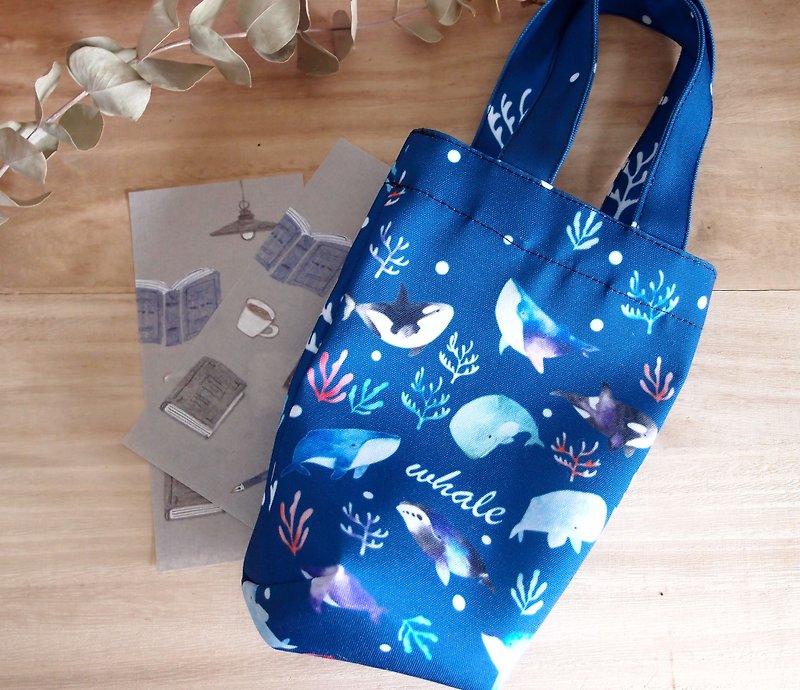 Star Whale Drink Bag - Handbags & Totes - Nylon 