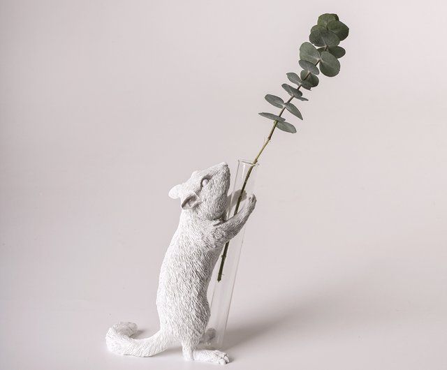 ハオシ グッドシングデザイン シマリス フラワーポット - ルックアップ