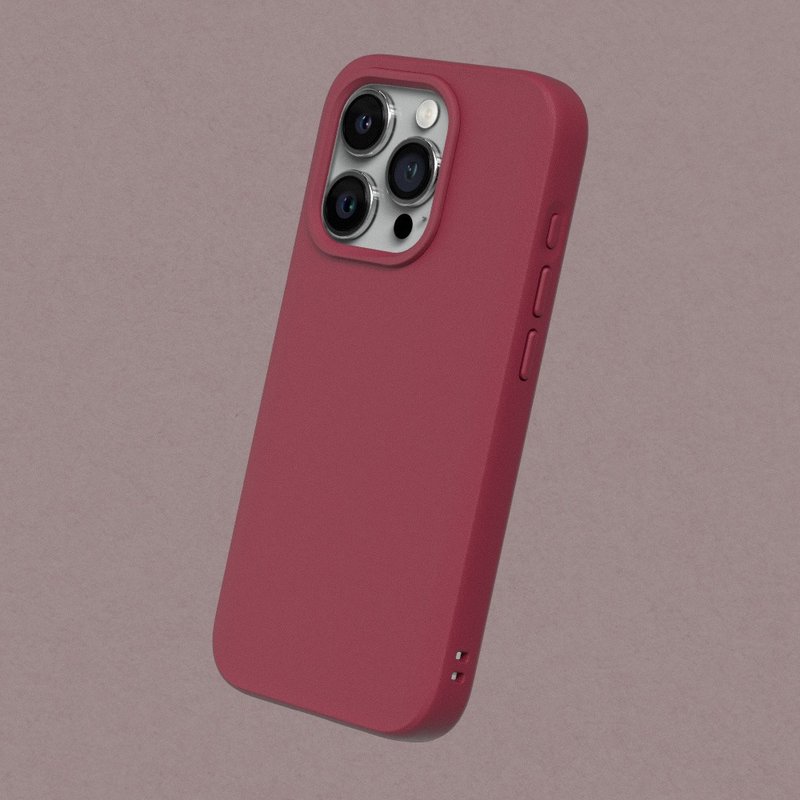 SolidSuit經典防摔手機殼/酒紅 for iPhone 系列 - 手機殼/手機套 - 塑膠 紅色