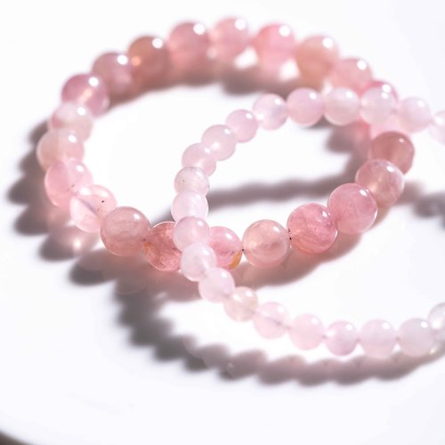 Pink Laboratory 粉紅製造 【售完即止】微瑕疵福利品 | 粉水晶馬達加斯加粉晶手鍊 | 天然水