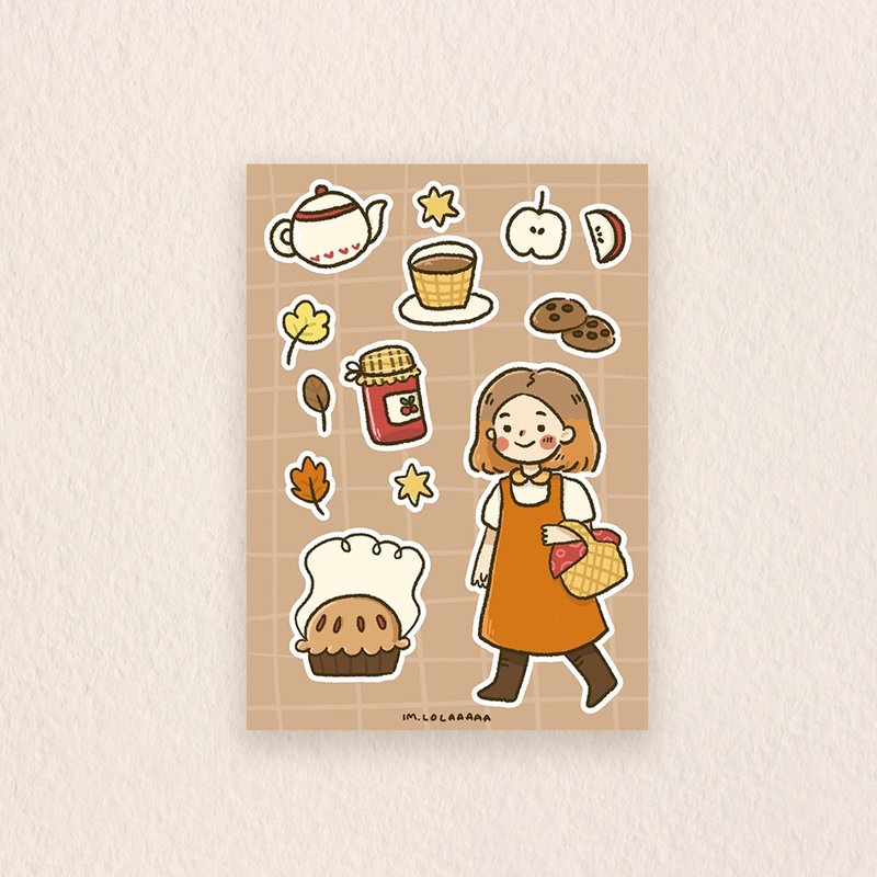 Let's A Picnic — Sticker Sheet - Stickers - Paper 