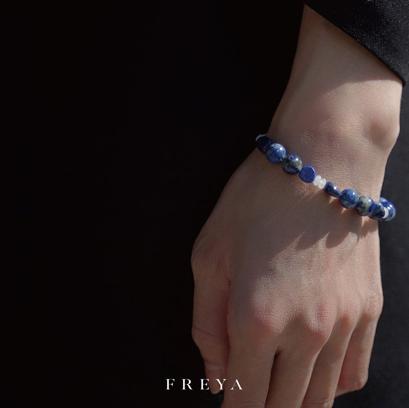 FREYA lapis lazuli bracelet - Bracelets - Crystal 