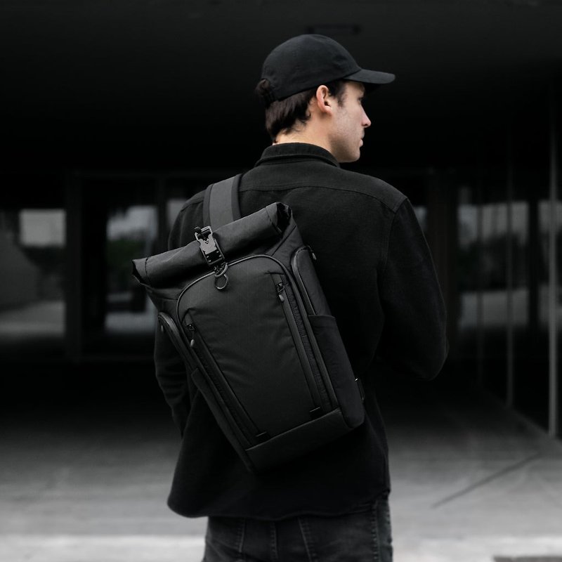 Active Sling Pack - 側背包/斜孭袋 - 其他人造纖維 黑色