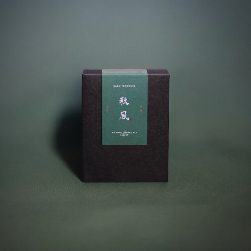 【 秋風 金萱烏龍茶包 】獨立真空鎖味包裝(8包)臺灣原葉三角茶包 - 茶葉/茶包/水果茶 - 其他材質 綠色