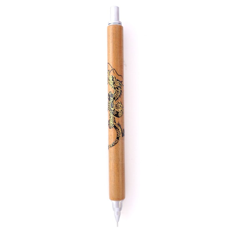 Makie mechanical pencil (Dragon)02 - ดินสอ - ไม้ ขาว