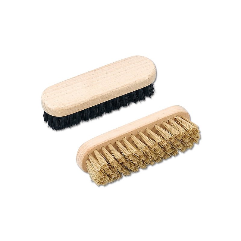 迷你鞋刷 Mini Shoe Brush 方便攜帶 長11cm 德國製 - 皮件/皮革 - 木頭 多色