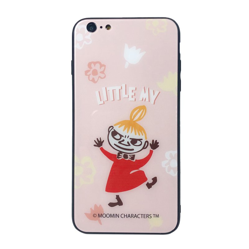 Moomin authorized small crystal glass phone case - เคส/ซองมือถือ - แก้ว สึชมพู