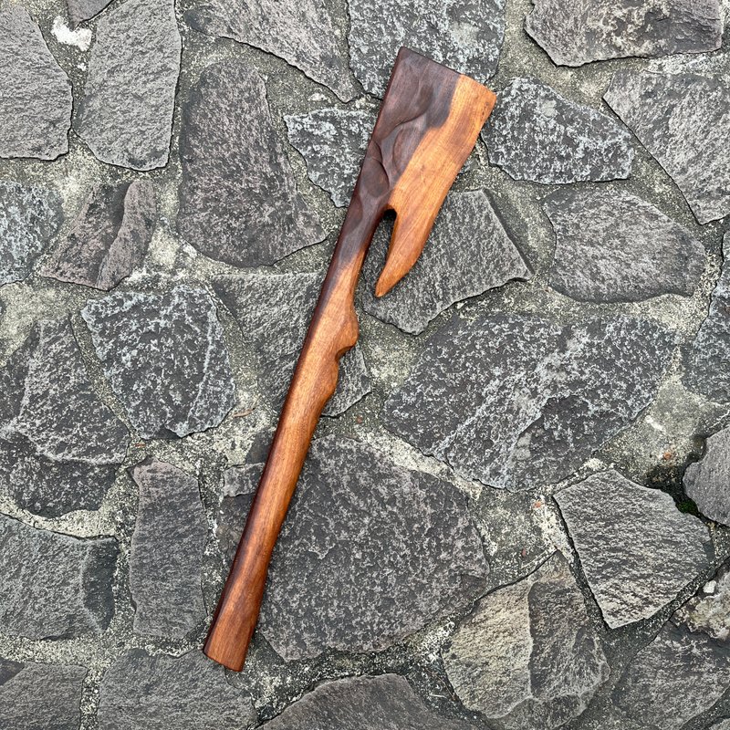 我販劍　霸斧　霽颻　藝術木刀　手工木劍　LARP　輕兵器生存遊戲 - 擺飾/家飾品 - 木頭 咖啡色