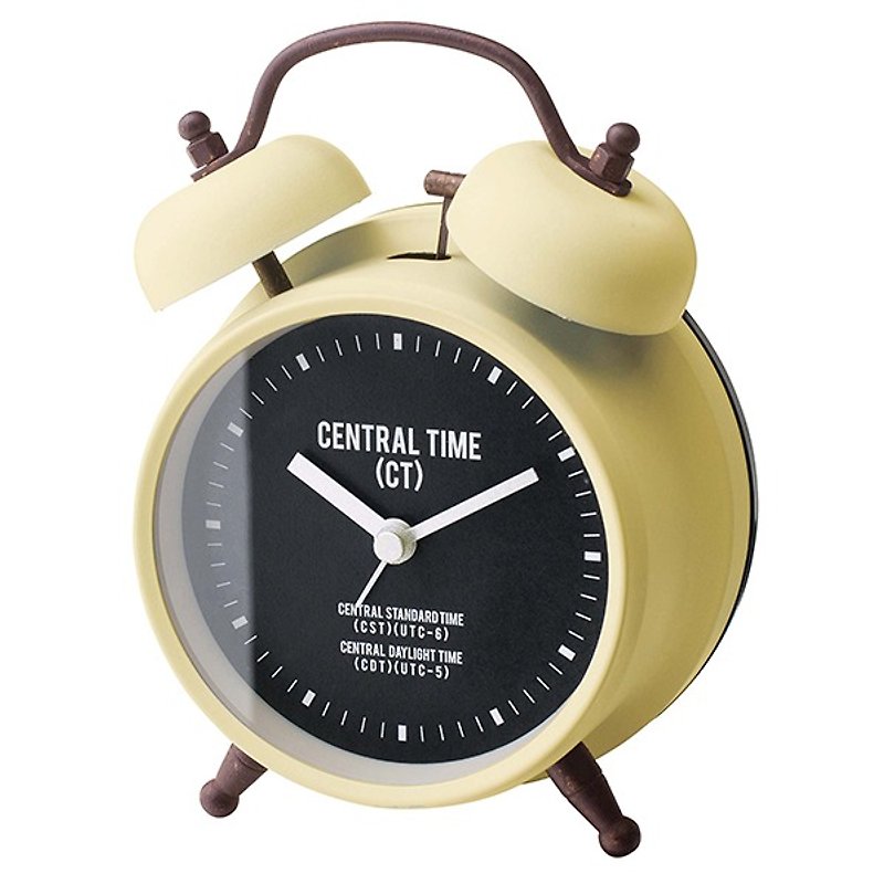 Central Time- Central Time modeling alarm clock (Yellow) - Clocks - Other Metals Yellow