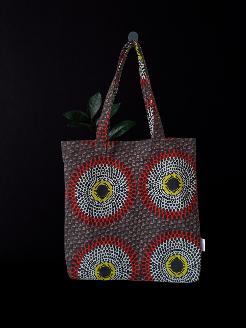 Handmade Summer  African Print Cotton Tote Bag Ankara