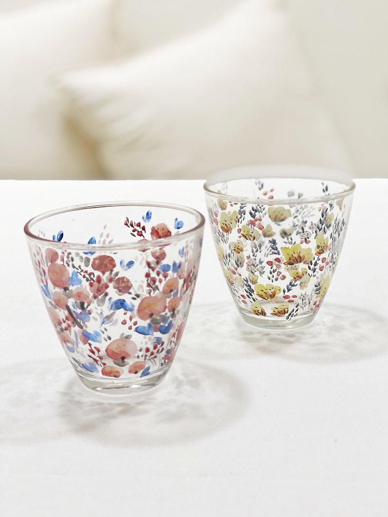 Venetian Glass Enamel Painting Experience - Drinking glass A - Illustration, Painting & Calligraphy - Glass 