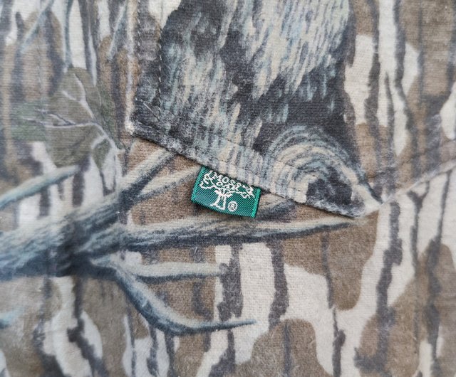親方  80s MOSSY OAK【モッシーオーク】 古着 モッシーオーク MOSSY OAK 迷彩柄 リアルツリーカモ