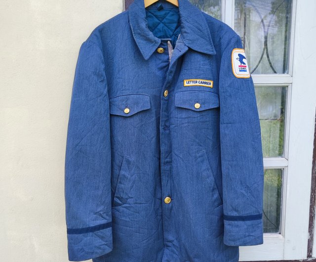 ヴィンテージ 70 年代 USPS レターキャリア ジャケット 米国郵便郵便局の制服 - ショップ goodviewvintageshop ジャケット  - Pinkoi