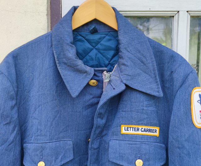 ヴィンテージ 70 年代 USPS レターキャリア ジャケット 米国郵便郵便局の制服 - ショップ goodviewvintageshop ジャケット  - Pinkoi