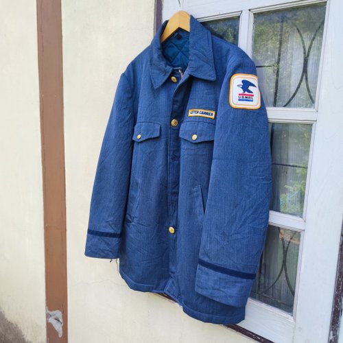 60s-70s US.Mail ポストマンジャケット Lサイズ相当Vintage 楽天市場】古着 60~70年代 U.S.MAIL LETTER CARRIER ポストマン