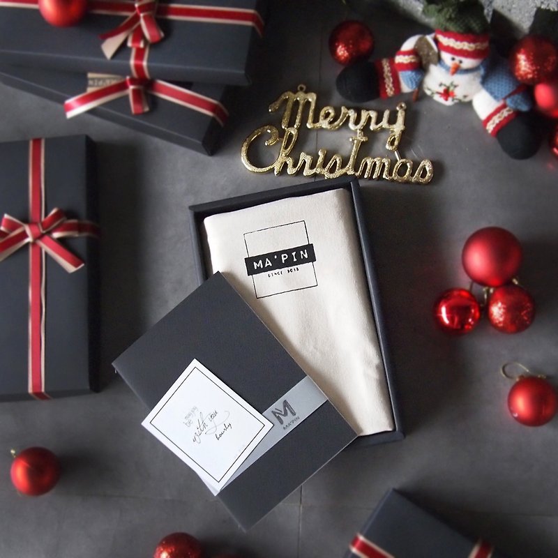 イタリアの黒の組成物の500 /三代限定のクリスマスプレゼント交換 - ショルダーバッグ - コットン・麻 ブラック