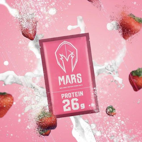 戰神 MARS 戰神 MARS 水解乳清蛋白 草莓牛奶