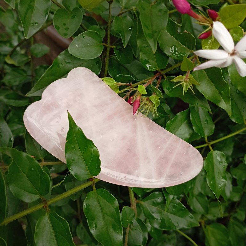 Gua Sha Face Massage Tool - อุปกรณ์เสริมความงาม - เครื่องเพชรพลอย สีดำ