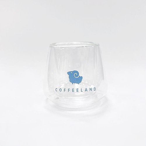 極品莊園咖啡 小羊雙層耐熱玻璃杯