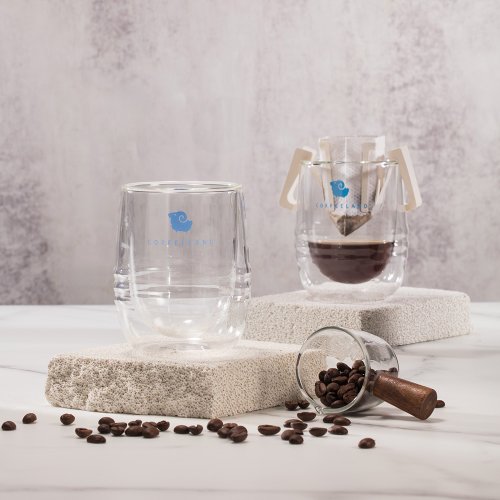 COFFEELAND 極品莊園咖啡 COFFEELAND | 大羊杯 - 濾掛專用 - 雙層耐熱玻璃杯250ml