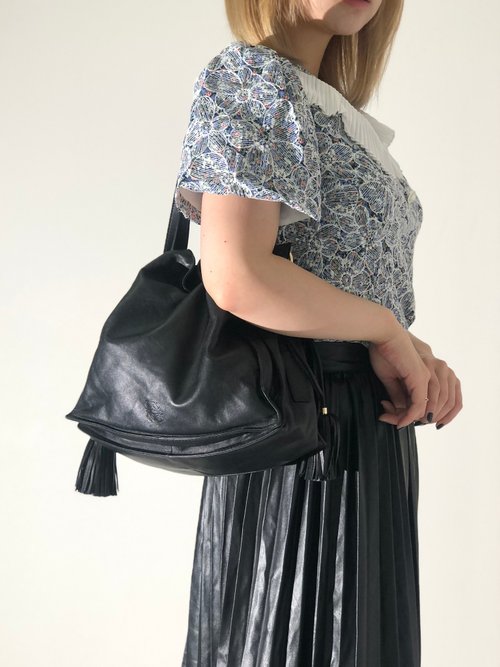 日本直送名牌中古包】LOEWE ロエベフラメンコタッセルアナグラム 日本直送名牌中古包】LOEWE ロエベフラメンコタッセルアナグラム