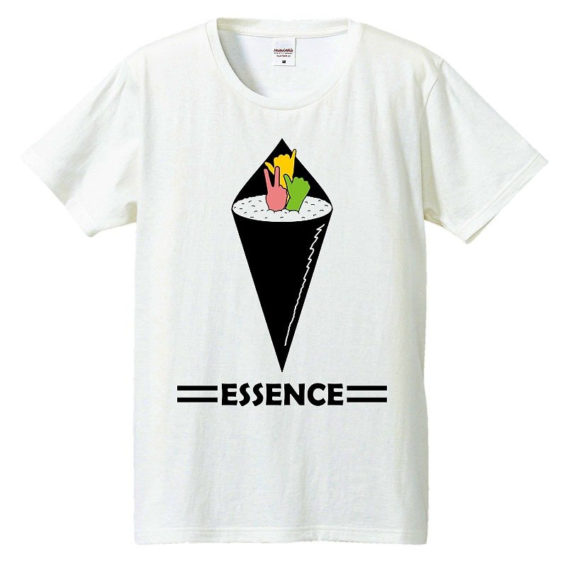 T-shirt / Essence 2 - เสื้อยืดผู้ชาย - ผ้าฝ้าย/ผ้าลินิน ขาว