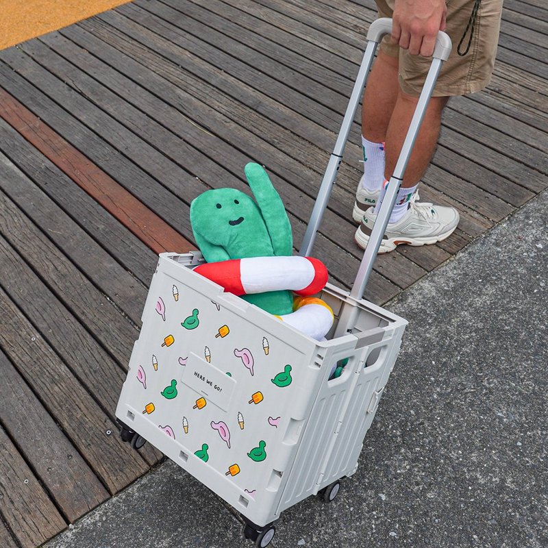 JOGUMAN 摺疊購物車(夏日款) *因體積關係不可使用超商取貨* - 其他 - 塑膠 