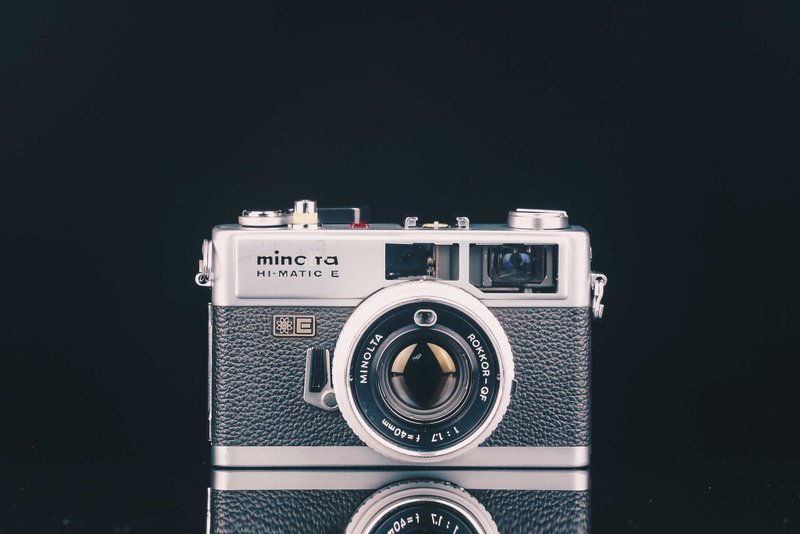 MINOLTA HI-MATIC E #4198 #135底片相機 - 相機/拍立得/底片相機 - 其他金屬 