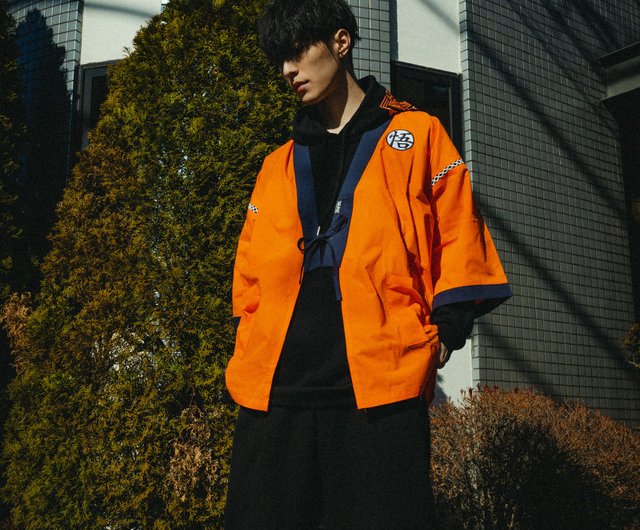 ★はんてん★　オレンジアウターLサイズ　生地厚手で温かい　ドラゴンボールZ　軽量 悟空神平ドラゴンボール共同ブランド商品 - ショップ XRAGE（エックス