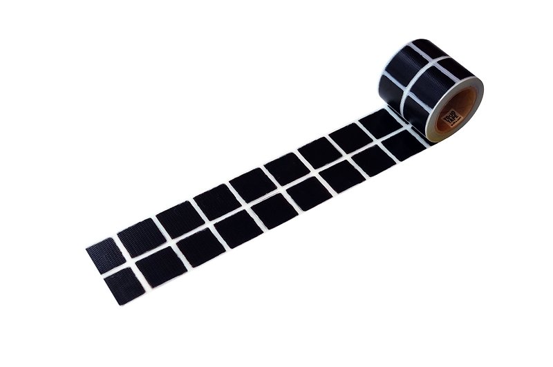 【House Girl YOJO TAPE】Health Tape: YJV-36 - Washi Tape - Waterproof Material Black