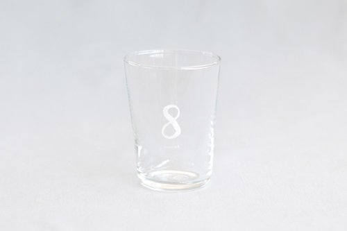 小器生活 【+t企劃】數字杯-白 8