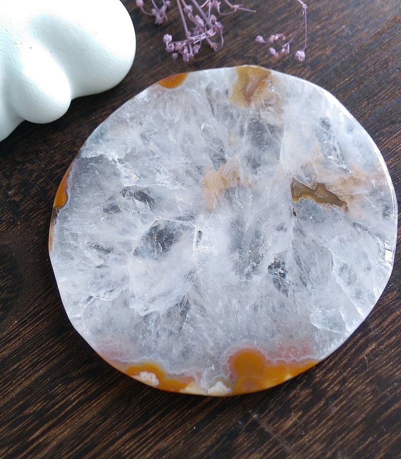Agate 馬達加斯加產地 瑪瑙片 打磨件 擺設裝飾  擺件 天然礦石 - 擺飾/家飾品 - 其他材質 