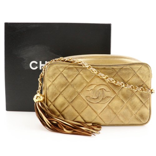日本直送】シャネル CHANEL フリンジチェーンショルダー