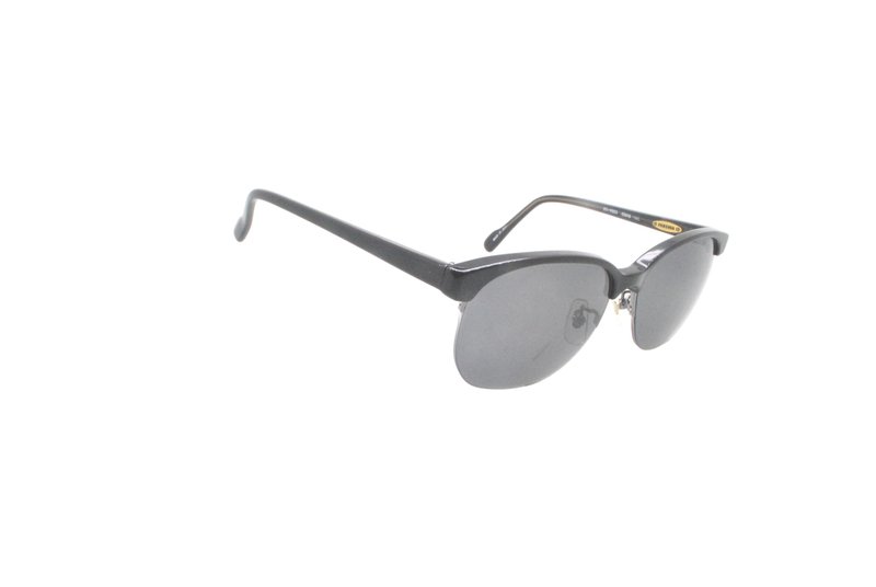 レノマ 20-9223col4C 90年代 日本製アンティークサングラス - サングラス - プラスチック ブラック