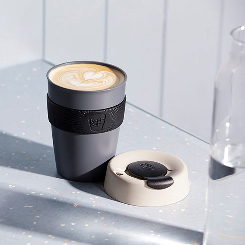 Australia KeepCup portable mug/coffee mug/environmental protection mug/handle mug M-gentleman - Mugs - Other Materials Multicolor