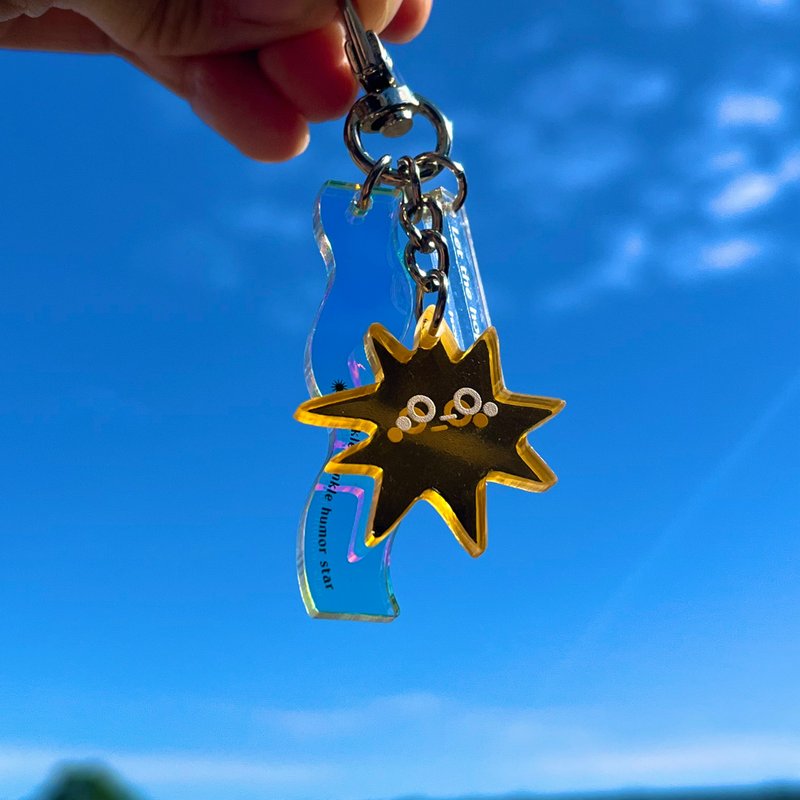 幽默之星 let the hope shine鑰匙圈 - 吊飾/掛飾 - 壓克力 