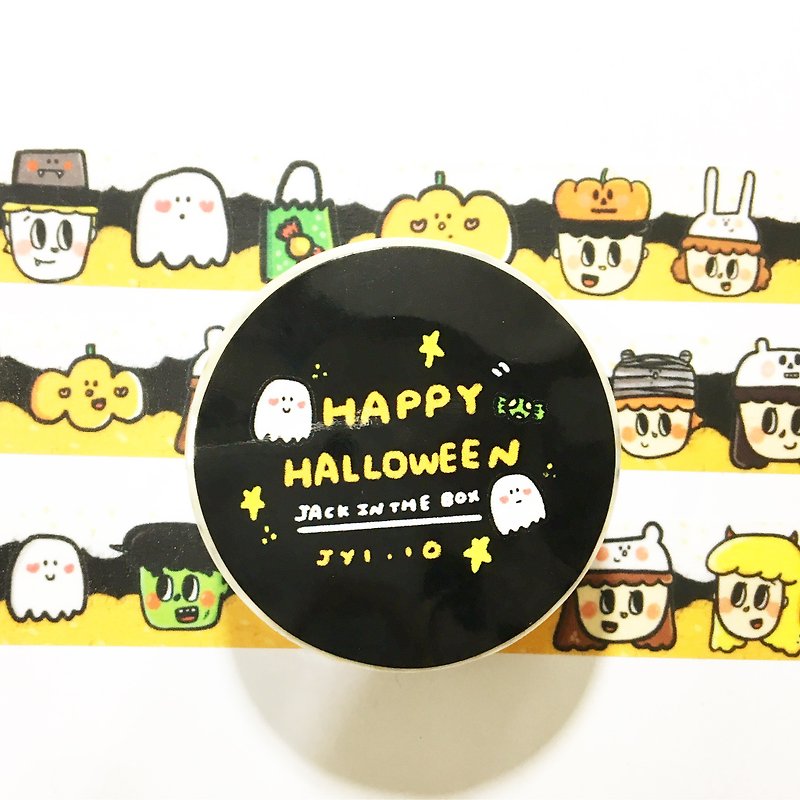 JACK IN THE BOX Halloween Limited Paper Tape - Washi Tape - Paper 