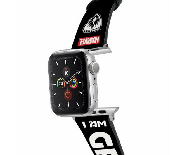 Marvel IAM GROOT Saffiano Apple Watch Band Series 1 8 SE Ultra Shop THE HOOD Flagship Pinkoi Store Watchbands Pinkoi