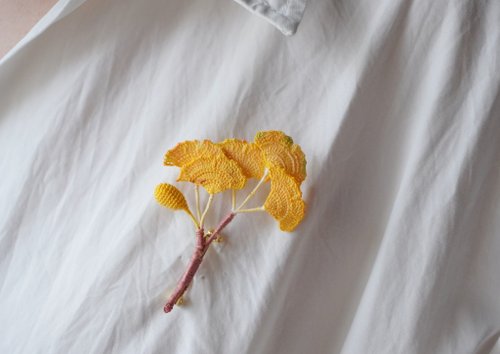 ブローチ　イチョウ　パンダ　レジン 500x0.jpg