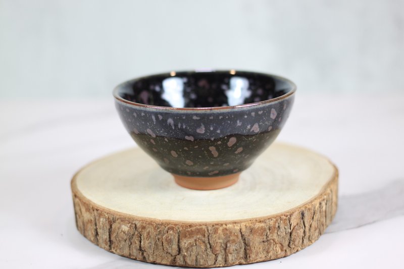【送禮好物】鐵斑 天目釉茶杯 茶碗 鶯歌陶藝名家葉敏祥作品 - 茶壺/茶杯/茶具 - 陶 